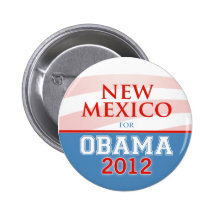 NEW MEXIKO für Obama 2012 Buttons