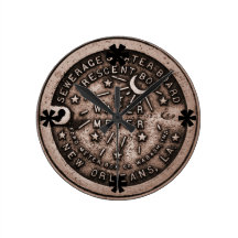 New- OrleansWasserzähler-Uhr Wanduhren