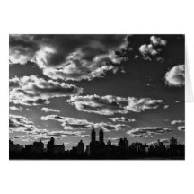 New York City Black and White Landscape Cards
