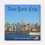 New- York CitySkylinephotographiemagnet Kühlschrankmagnete