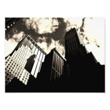 New- York Citywolkenkratzer Photo Drucke