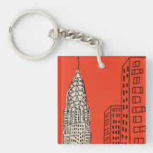 New York Keychain