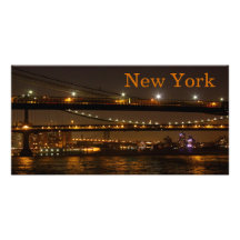 New York Photo Karten Vorlage