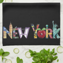 New- YorkGeschirrtuch Handtücher