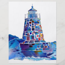 Newport-Leuchtturm-Geschenke Personalisierte Flyer