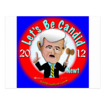 Newt Gingrich Postkarte