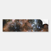 NGC 604 galaktische braune Sternwolken Auto Aufkleber