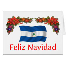 Nicaragua-Weihnachten Karten
