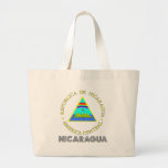 Nicaraguaemblem Tragetaschen