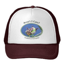 Nicht bin ich niedliche Wanzen-Raupe Baseball Cap