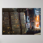 "Nicht genau Reihen-Mittel" New- YorkAquarell Plakatdrucke