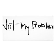 Nicht mein Problem Bild Karte