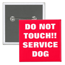 NICHT TUN TOUCH-SERVICE-HUND BUTTONS