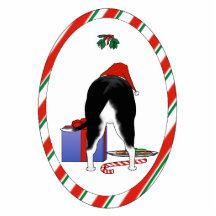 Nichts Hintern ein Staffie Weihnachten Foto Skulpturen