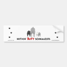Nichts Hinternschnauzers-Stoßaufkleber Auto Aufkleber