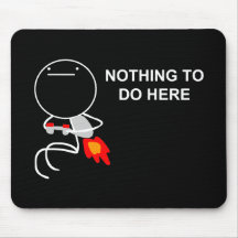 Nichts, - schwarzes Mousepad hier zu tun