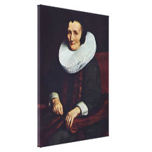 Nicolaes Maas - Ehefrau von Jakob-Reise Gespannter Galerie Druck