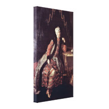 Nicolas de Largilliere - Goldschmied und Reisender Leinwanddruck