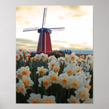 Niederländischer Frühling Poster