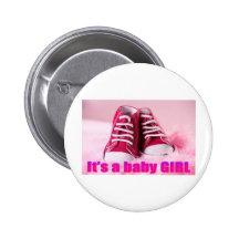Niedliche Babyschuhe des Babymädchens Anstecknadel