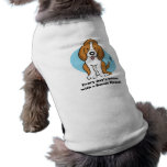 Niedliche Cartoon-Dachshund-Jagdhund-Haustier-Klei Haustiershirts