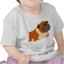 Niedliche englische Bulldoggen-Baby-Kleidung Hemd