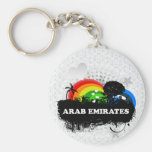 Niedliche fruchtige arabische Emirate Schlüsselanhänger