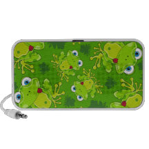 Niedliche Funky Frosch-Lautsprecher