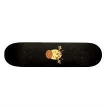 Niedliche Giraffen-Karikatur Personalisiertes Skateboarddeck