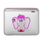 Niedliche glückliche Pinkie Macbook Hülse MacBook Sleeves