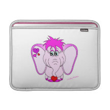 Niedliche glückliche Pinkie Macbook Hülse MacBook Sleeves