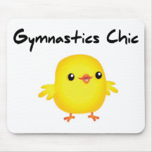 Niedliche Gymnastikchic-Hemden für Gymnasts Mauspads
