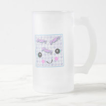 Niedliche Kawaii Blasen-Verpackung Kaffee Haferl