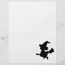 Niedliche kleine Hexe Flyerdruck