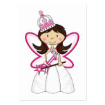 Niedliche königliche Prinzessin Bookmark Visitenkarten Vorlage