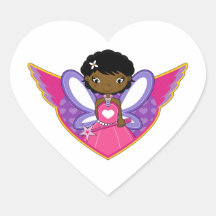Niedliche königliche Prinzessin Heart Sticker