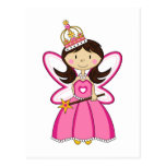 Niedliche königliche Prinzessin Postcard Postkarten