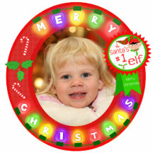 Niedliche kundenspezifische Foto-Weihnachtsverzier Photo Skulpturen