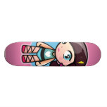 niedliche rosa Ballerina Individuelle Skateboards