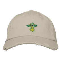 Niedlicher Baby-Drache Bestickte Baseballcaps
