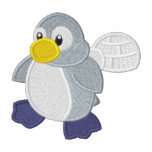 Niedlicher Baby-Penguin und Iglu