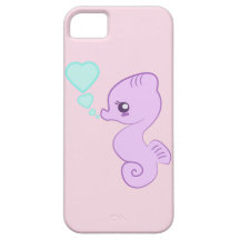 Niedlicher Baby-Seepferd iPhone Fall iPhone 5 Etuis