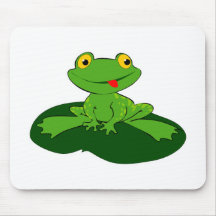 niedlicher Babyfrosch Mauspad