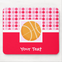 Niedlicher Basketball Mauspad