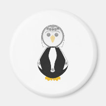 Niedlicher BrautPenguin Magnets