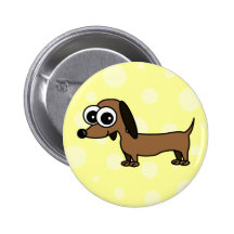 Niedlicher DackelPin Anstecknadelbuttons