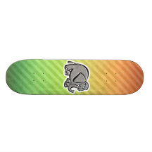 Niedlicher Elefant; Bunt Bedruckte Skateboarddecks