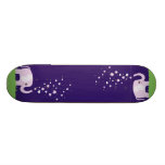 Niedlicher Elefant in girly rosa u. lila Skateboarddeck