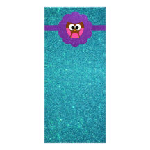 Niedlicher Eulen-Glitter Werbekarten