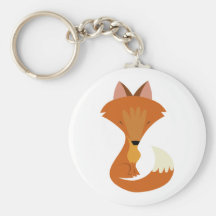 Niedlicher Fox Keychain Schlüsselanhänger